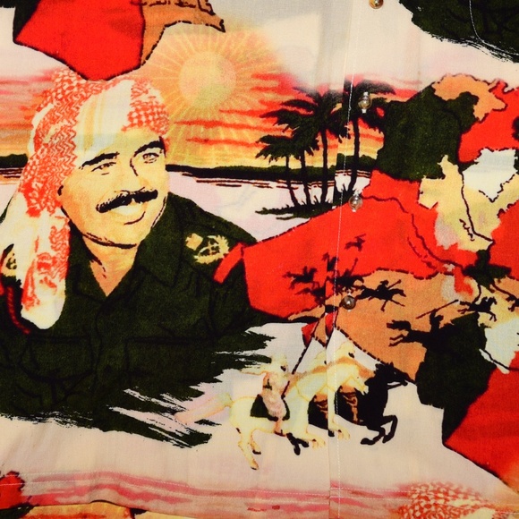 FUCT USA SADDAM Aloha Shirt - Picture 4 of 7